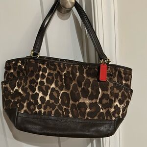 Coach Leopard Should Bag NWT